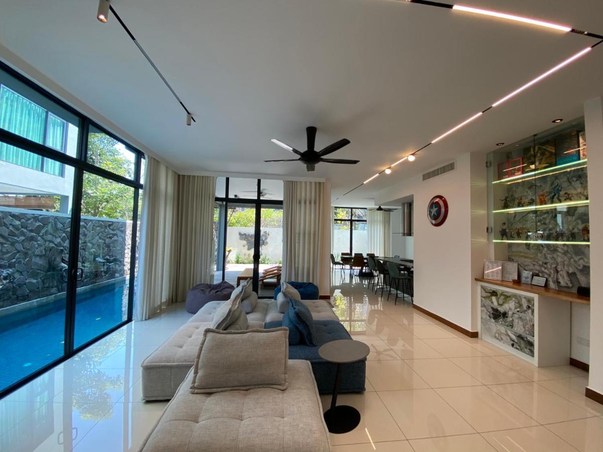 Ikiru 18 Private Saltwater Pool Villa, 3 Ensuite Br, Outdoor Bbq, 5 Mins To Beach Pantai Cenang  Ngoại thất bức ảnh
